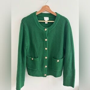 H&M Kelly Green Women's Cardigan
